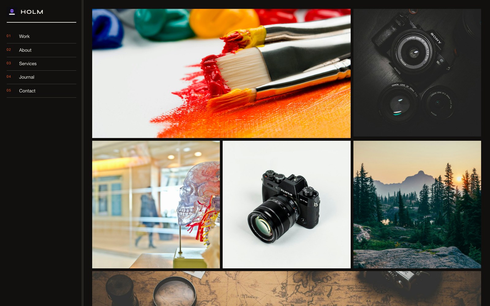 Object Theatre template preview